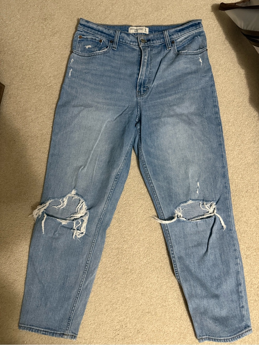 Abercrombie Mom High Rise Jeans